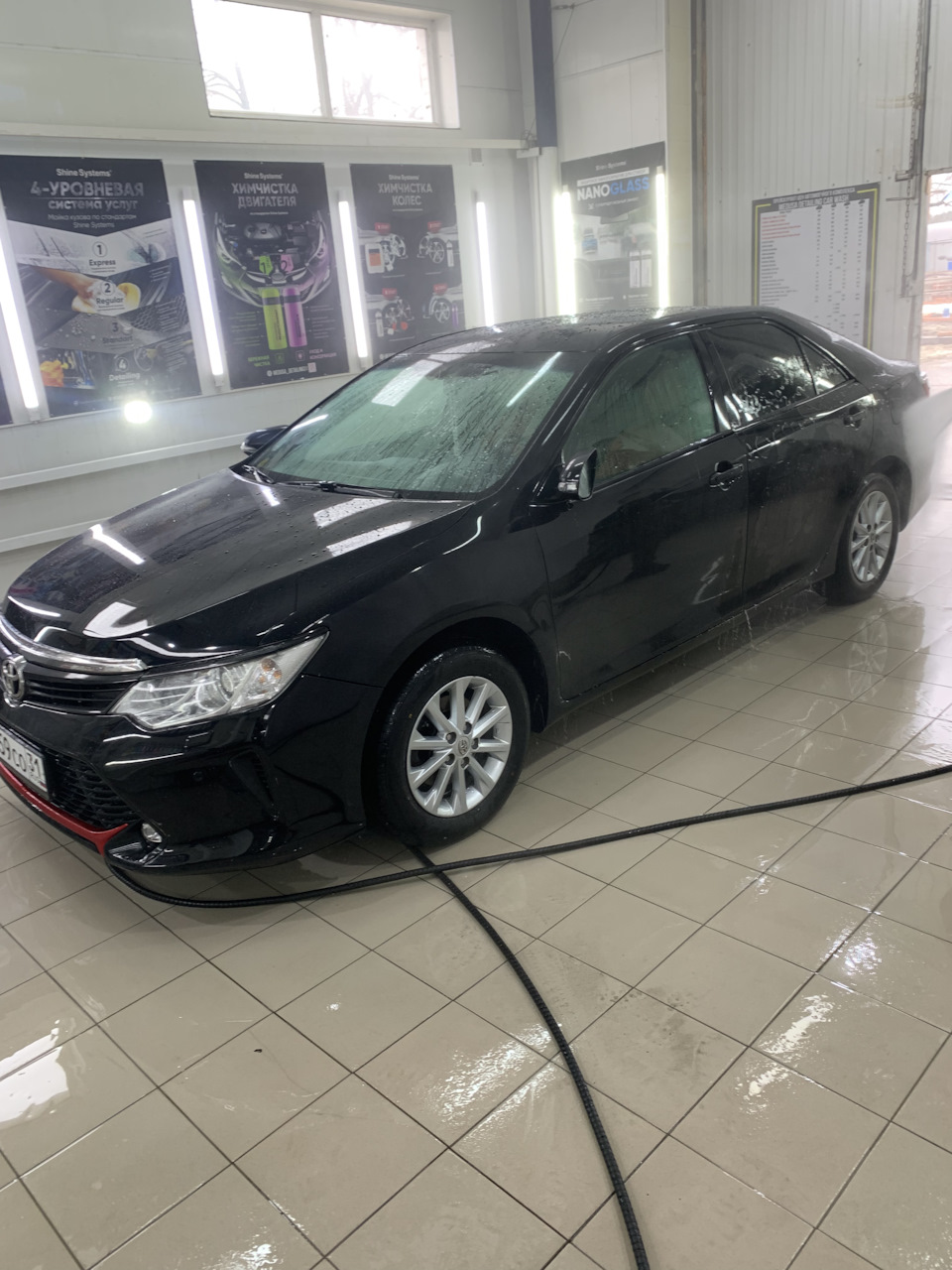 Кварц нет! — Toyota Camry (XV50), 2,5 л, 2016 года | мойка | DRIVE2