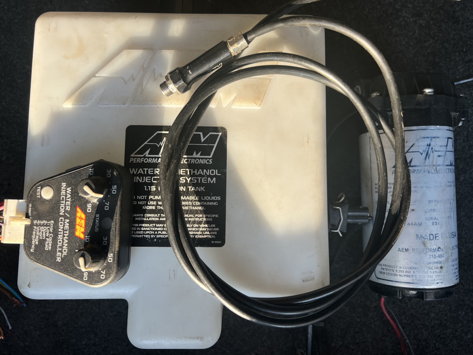 Впрыск водометанола АЕМ — Volkswagen Golf Mk4, 1,9 л, 1999 года ...