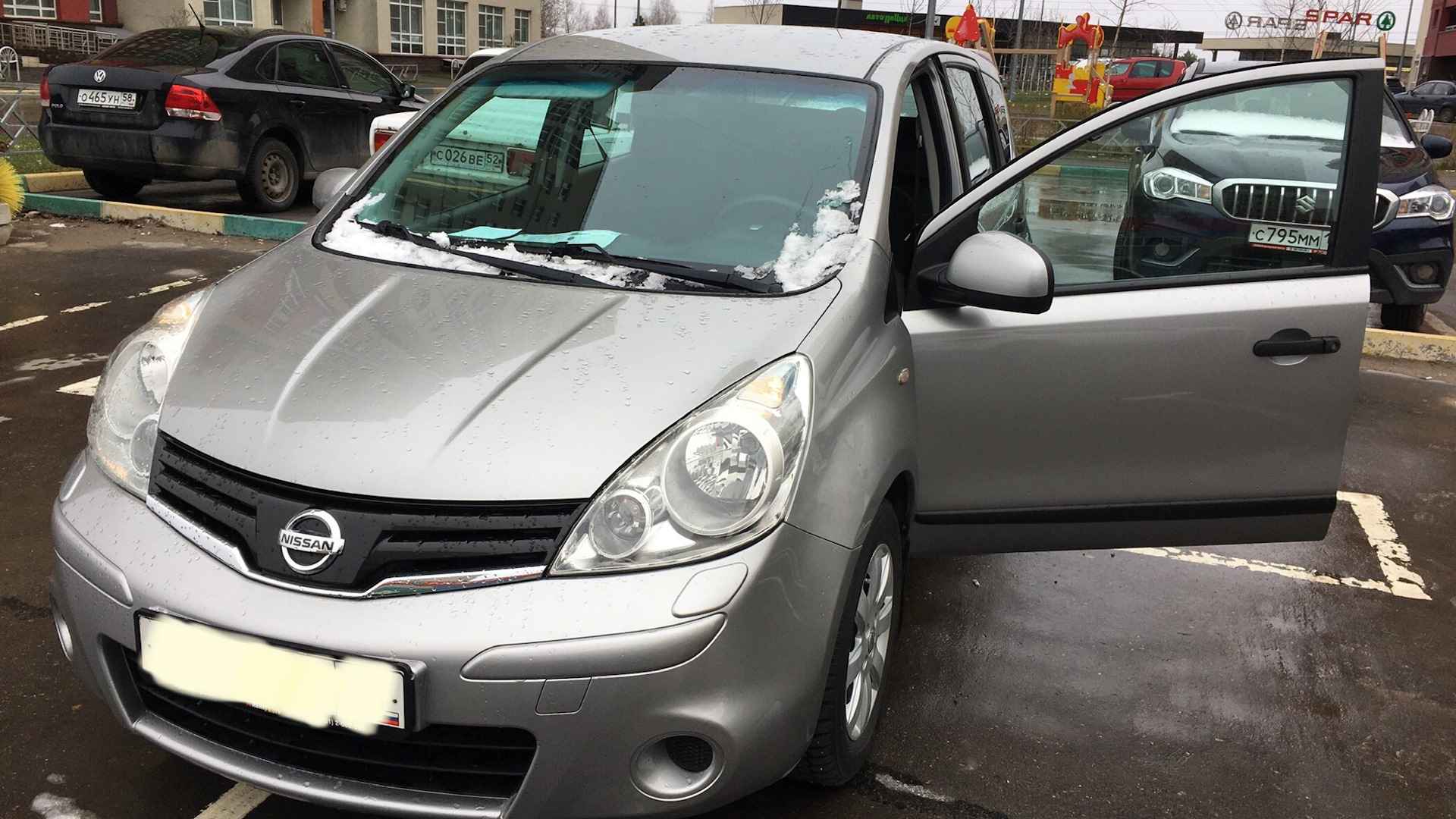 Nissan Note (1G) 1.4 бензиновый 2010 | АС => АВ на DRIVE2