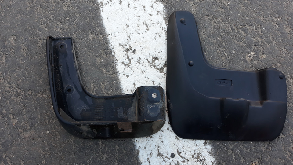 Увеличенные брызговики на Киа Рио 4 — KIA Rio (4G), 1,6 л, 2018 года ...