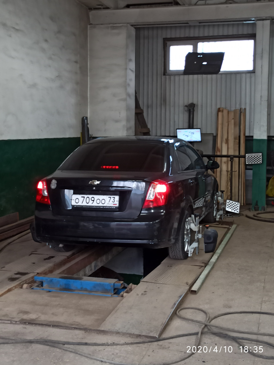 Развал — Chevrolet Lacetti Sedan, 1,4 л, 2008 года | визит на сервис ...