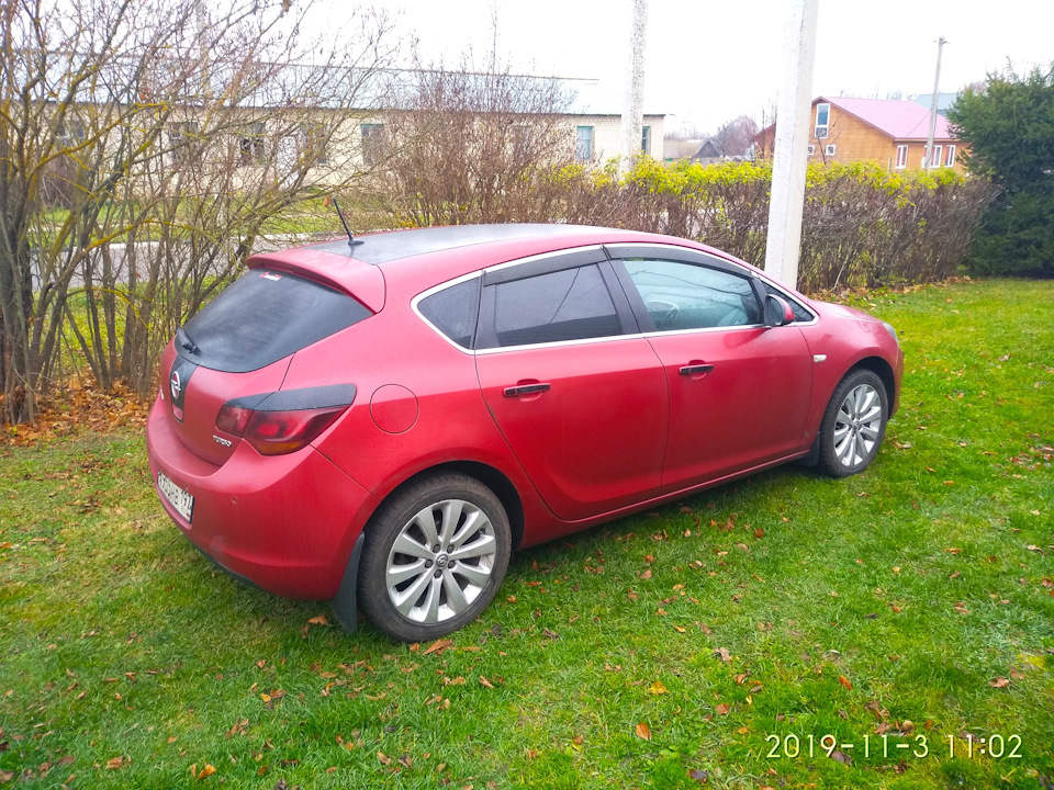 Переобулся — Opel Astra J, 1,4 л, 2011 года | шины | DRIVE2