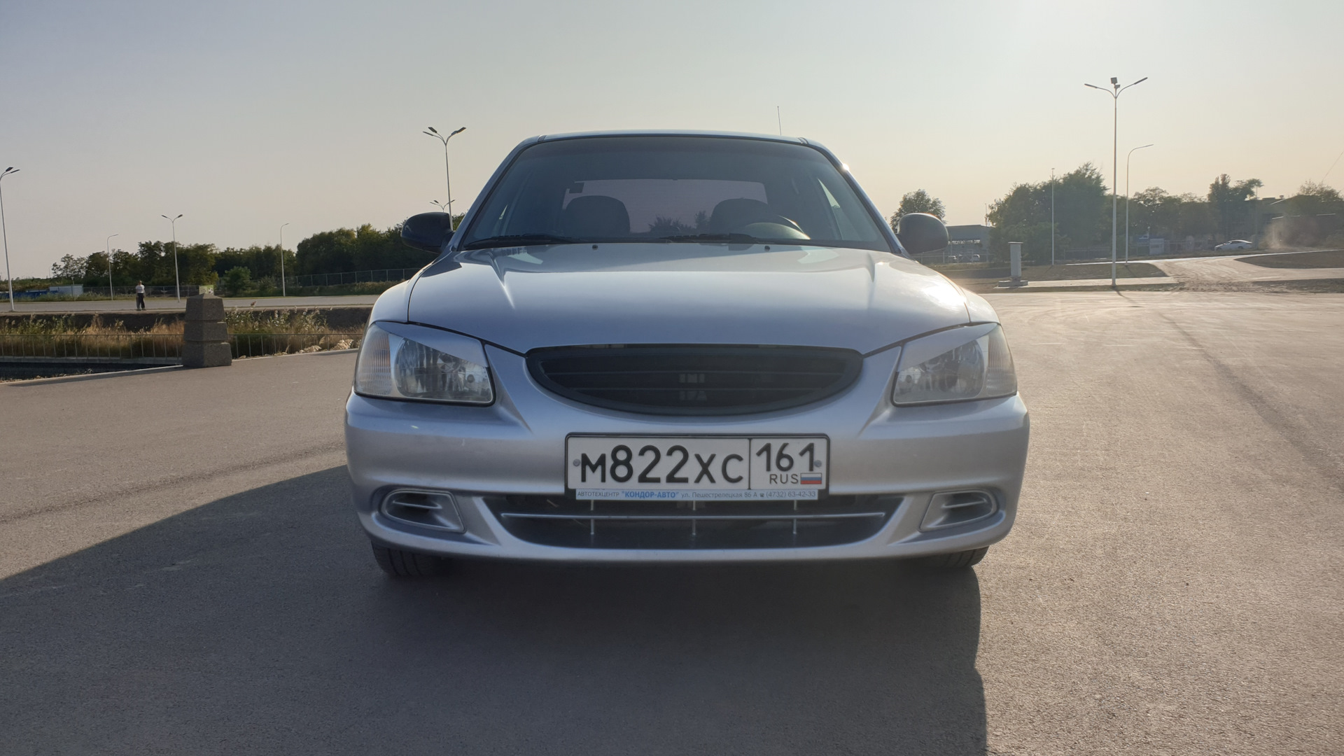 Hyundai Accent (2G) 1.5 бензиновый 2006 | ☢New York TAXI☢ на DRIVE2