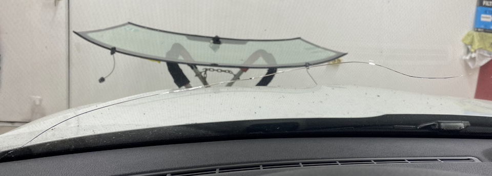 Замена лобового стекла на FUYAO — Skoda Yeti, 1,8 л, 2016 года | визит ...