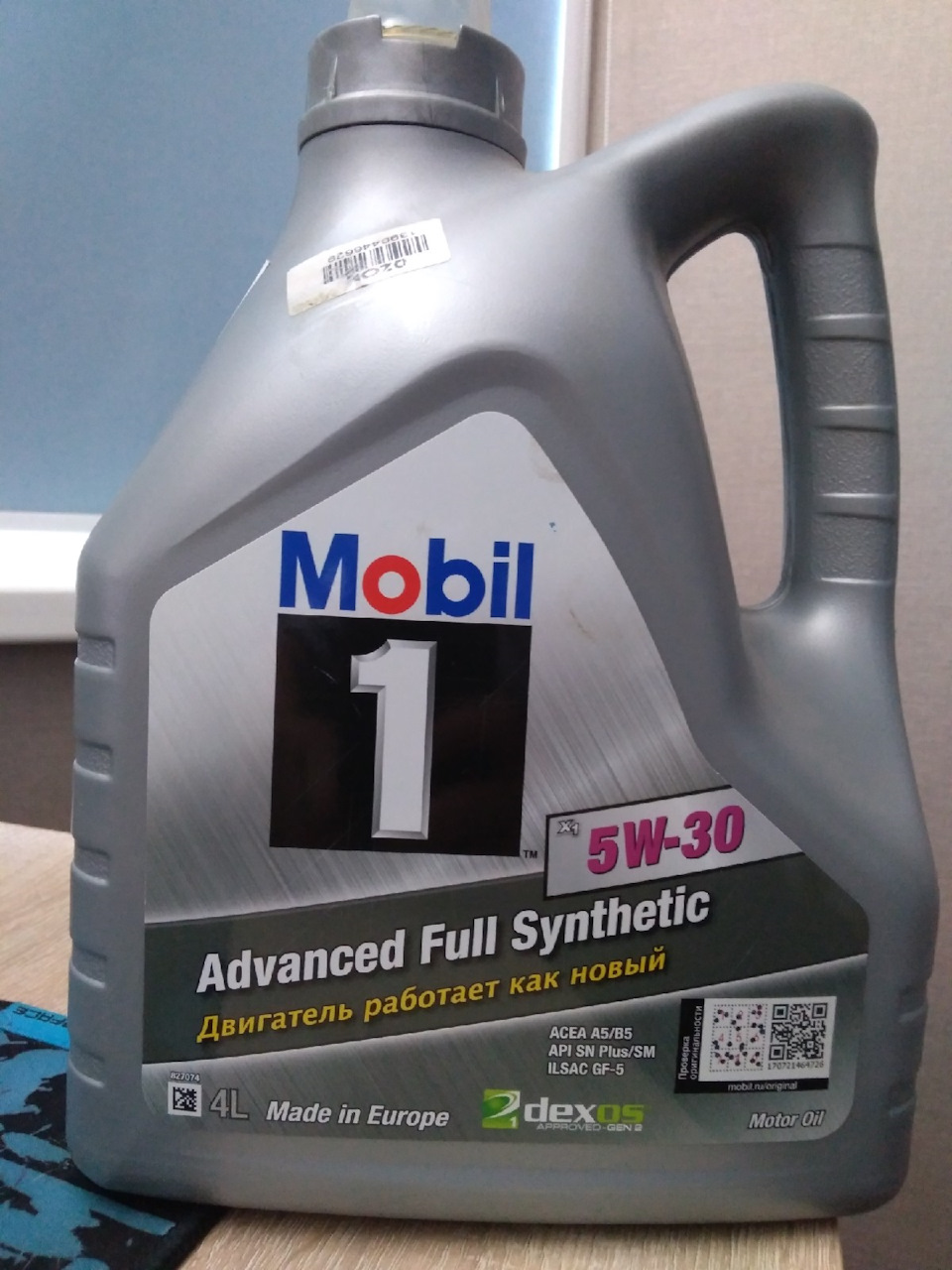 Выбор масла Солярис (Мобил1 x1 5w30) — Hyundai Solaris, 1,4 л, 2014 ...