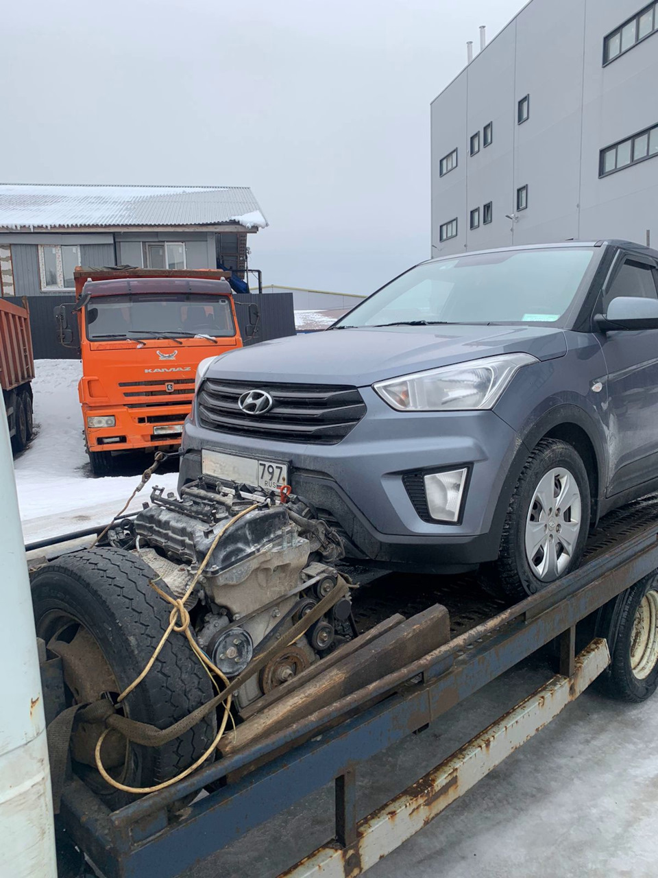 Уходит масло в двигателе 1,6 Hyundai Creta. Рассыпался нейтрализатор газов  — КарповМоторс на DRIVE2