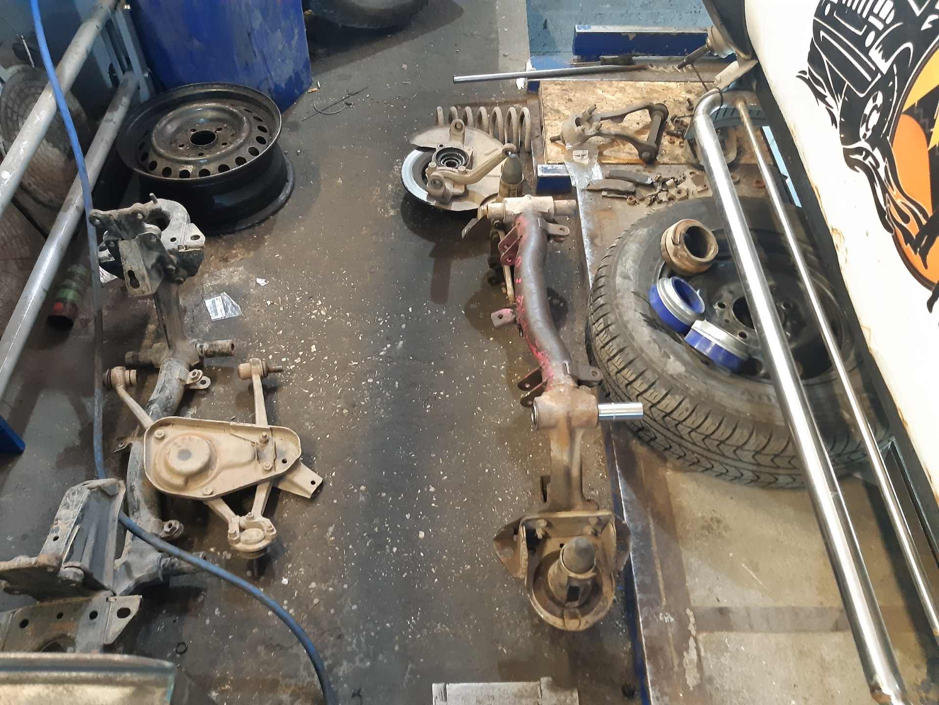 Ходовая — Lada 4x4 3D, 1,7 л, 1997 года | своими руками | DRIVE2