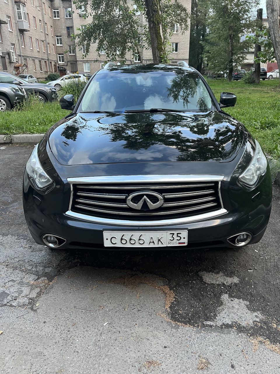 Досвидания, финик ((( — Infiniti FX (2G), 3,7 л, 2012 года | продажа машины  | DRIVE2