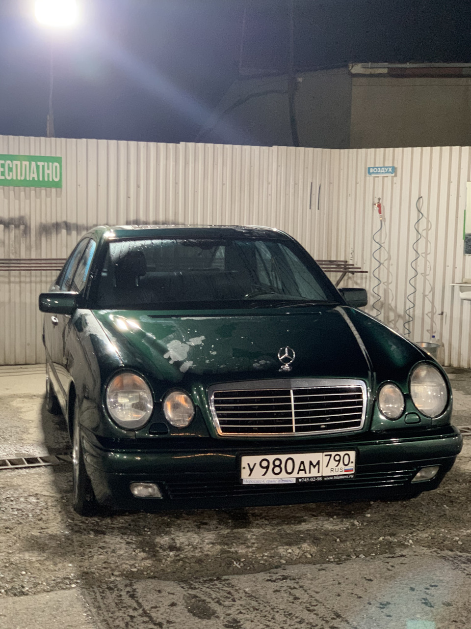 После долгого простоя — Mercedes-Benz E-class (W210), 3,2 л, 1997 года |  просто так | DRIVE2