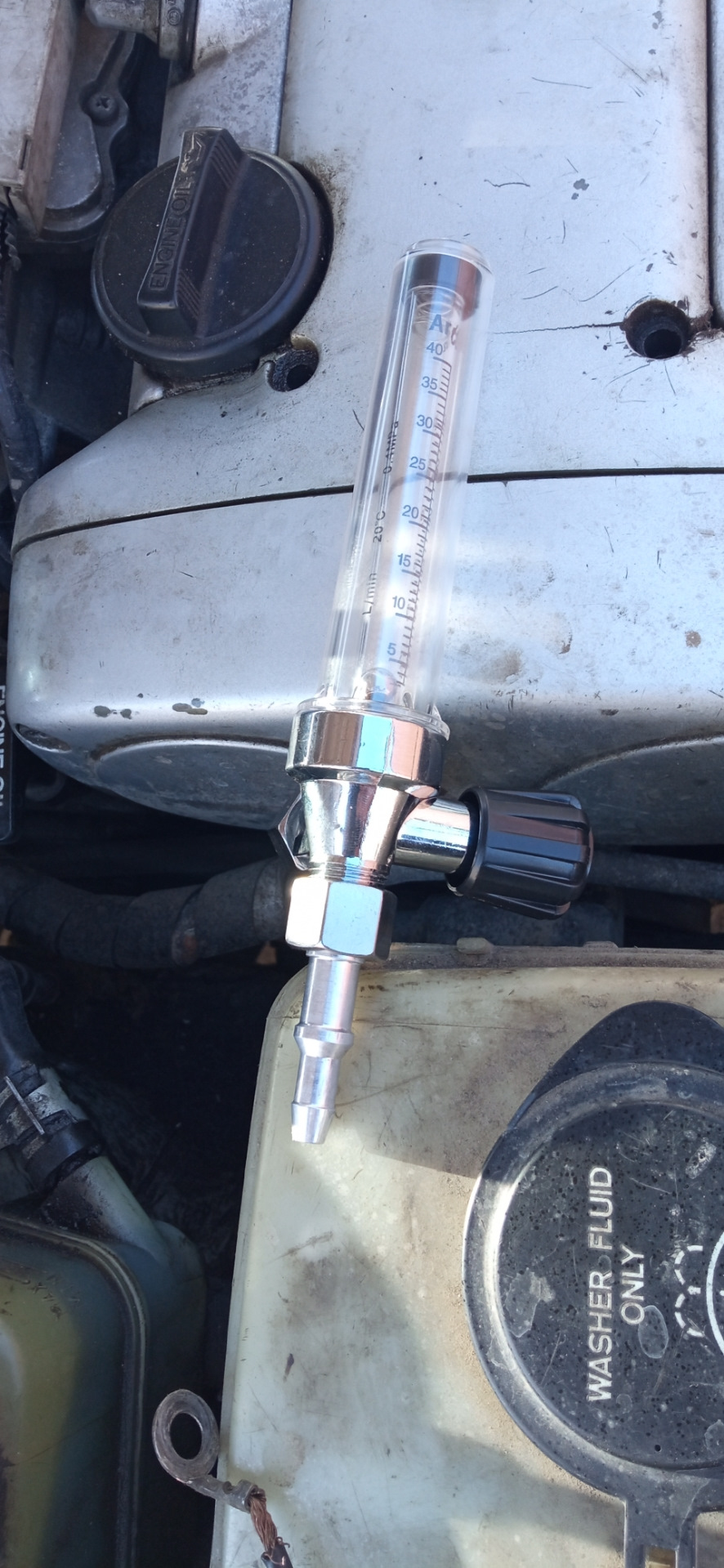 Регулировка потока воздуха на дросселях — Toyota Corolla Ceres, 1,6 л ...