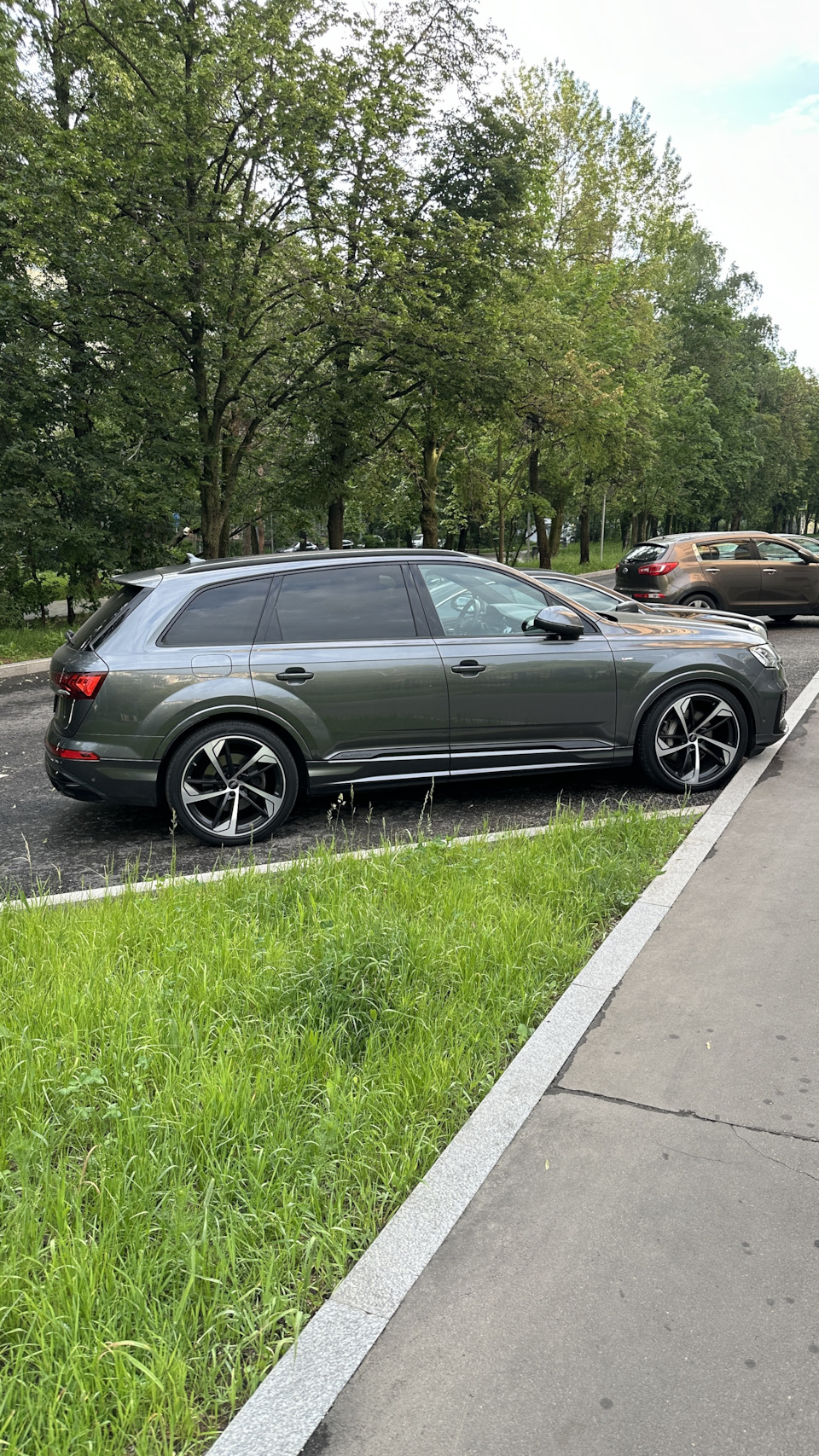 Первая встреча. — Audi Q7 (2G), 3 л, 2019 года | покупка машины | DRIVE2