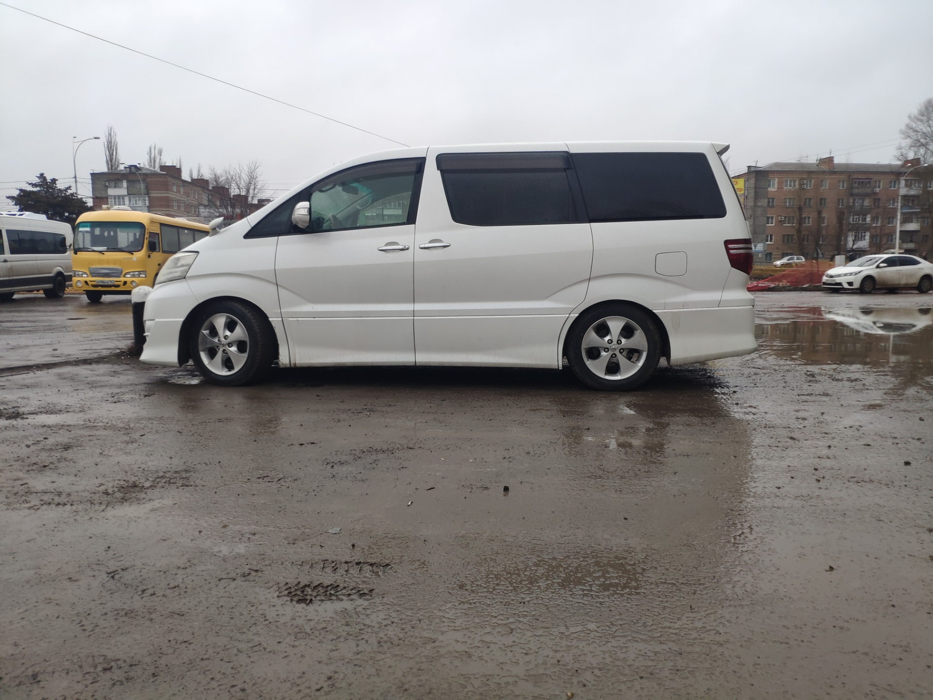 Увеличение клиренса — Toyota Alphard, 2,4 л, 2008 года | тюнинг | DRIVE2