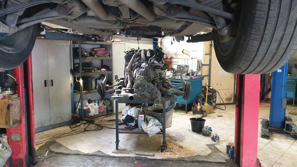 Замена цепи ГРМ на Порше Кайен 3.0 Diesel все ОК! — Porsche Cayenne (2G ...