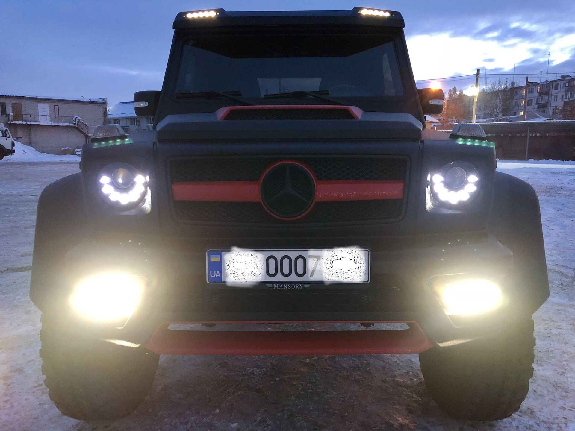 G63 AMG на портальных Мостах