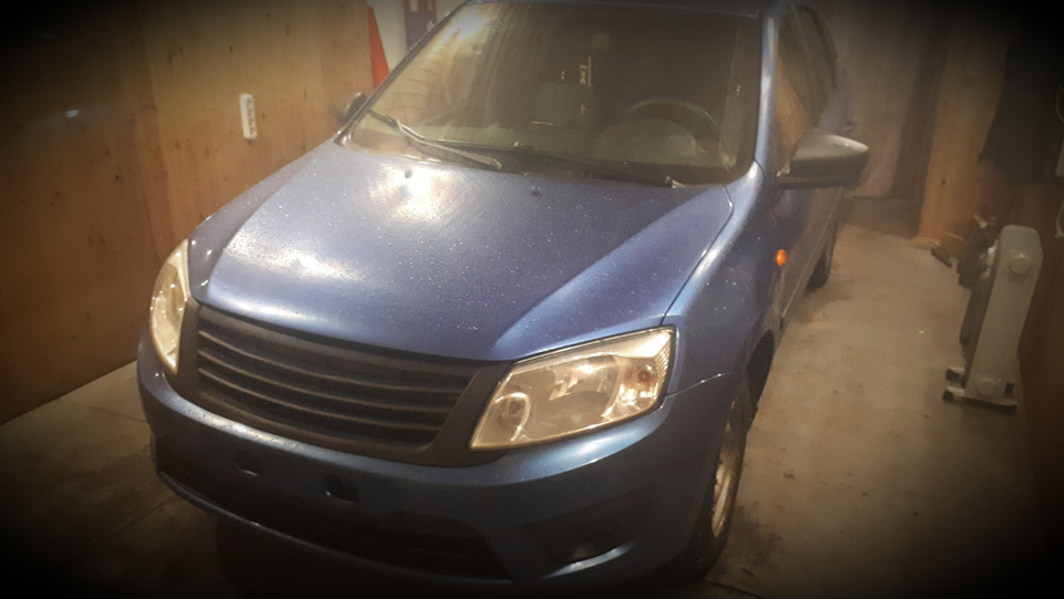 Замена стоек стабилизатора и ромашек — LADA Гранта лифтбек, 1,6 л ...