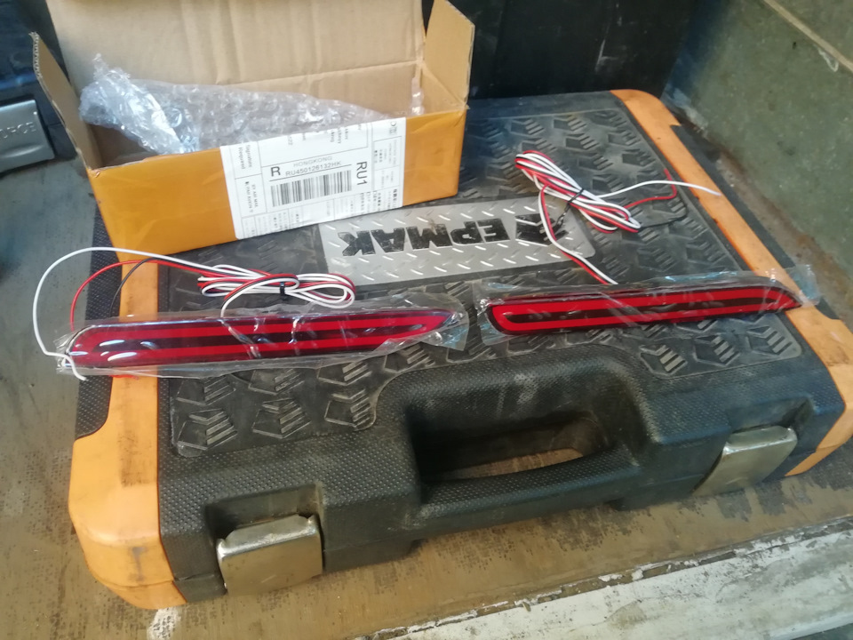 Габариты в задний бампер — Lexus RX (1G), 3 л, 2001 года | аксессуары ...