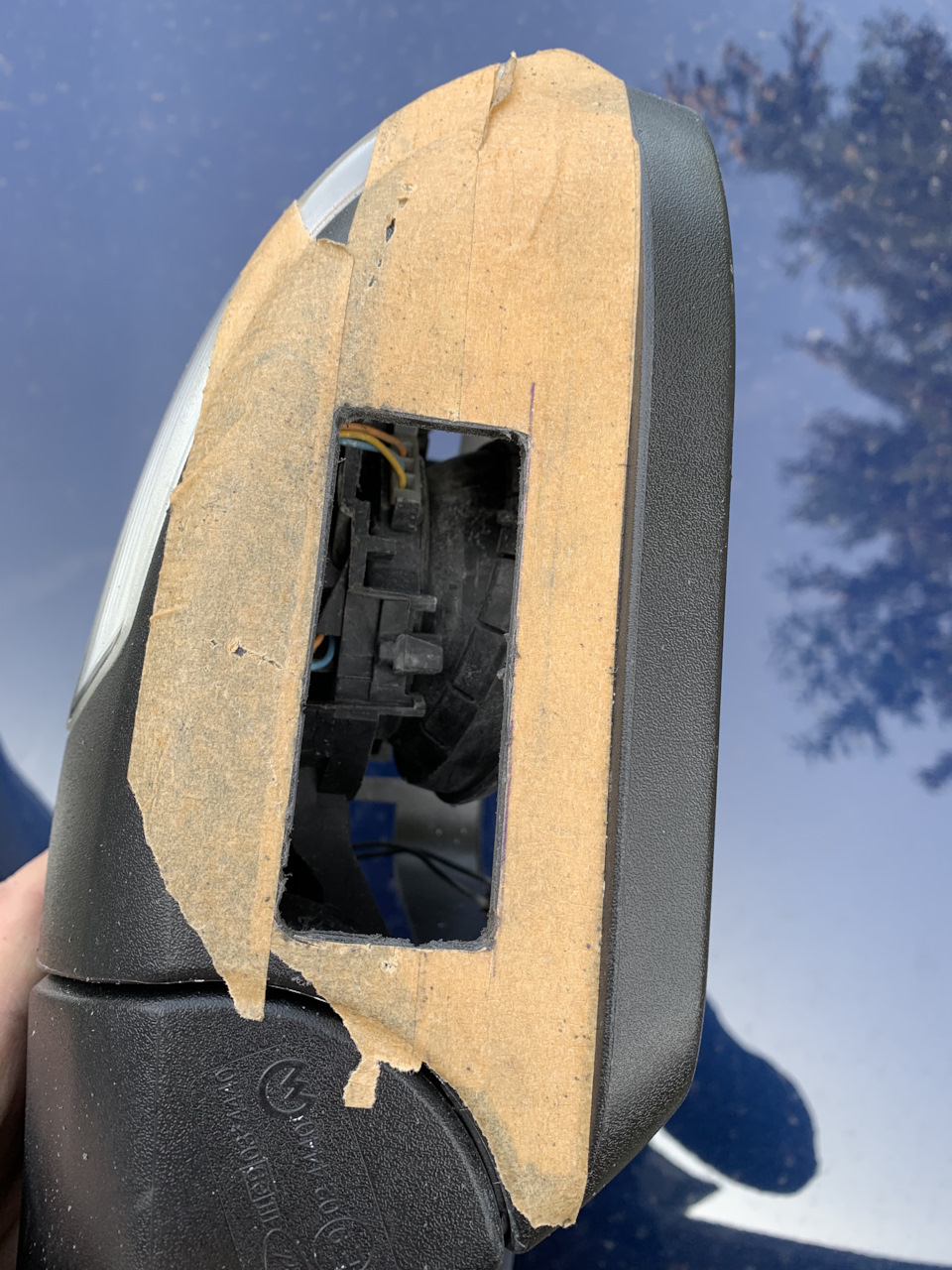 Подсветка околодверного пространства — Ford Focus II Sedan, 1,6 л, 2009 ...