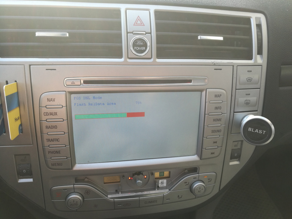 Обновление Blaupunkt nx + карты 2019 — Ford Kuga (1G), 2,5 л, 2012 года ...