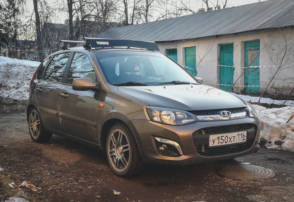 Развал. Проставки под шаровую. — Lada Калина 2 хэтчбек, 1,6 л, 2015 ...