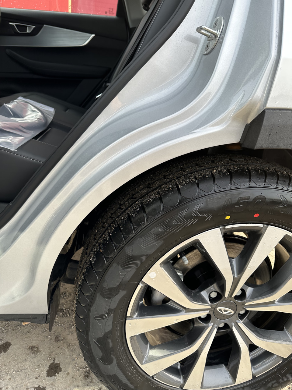 Защита задних арок — Chery Tiggo 7 Pro Max, 1,5 л, 2023 года | своими ...