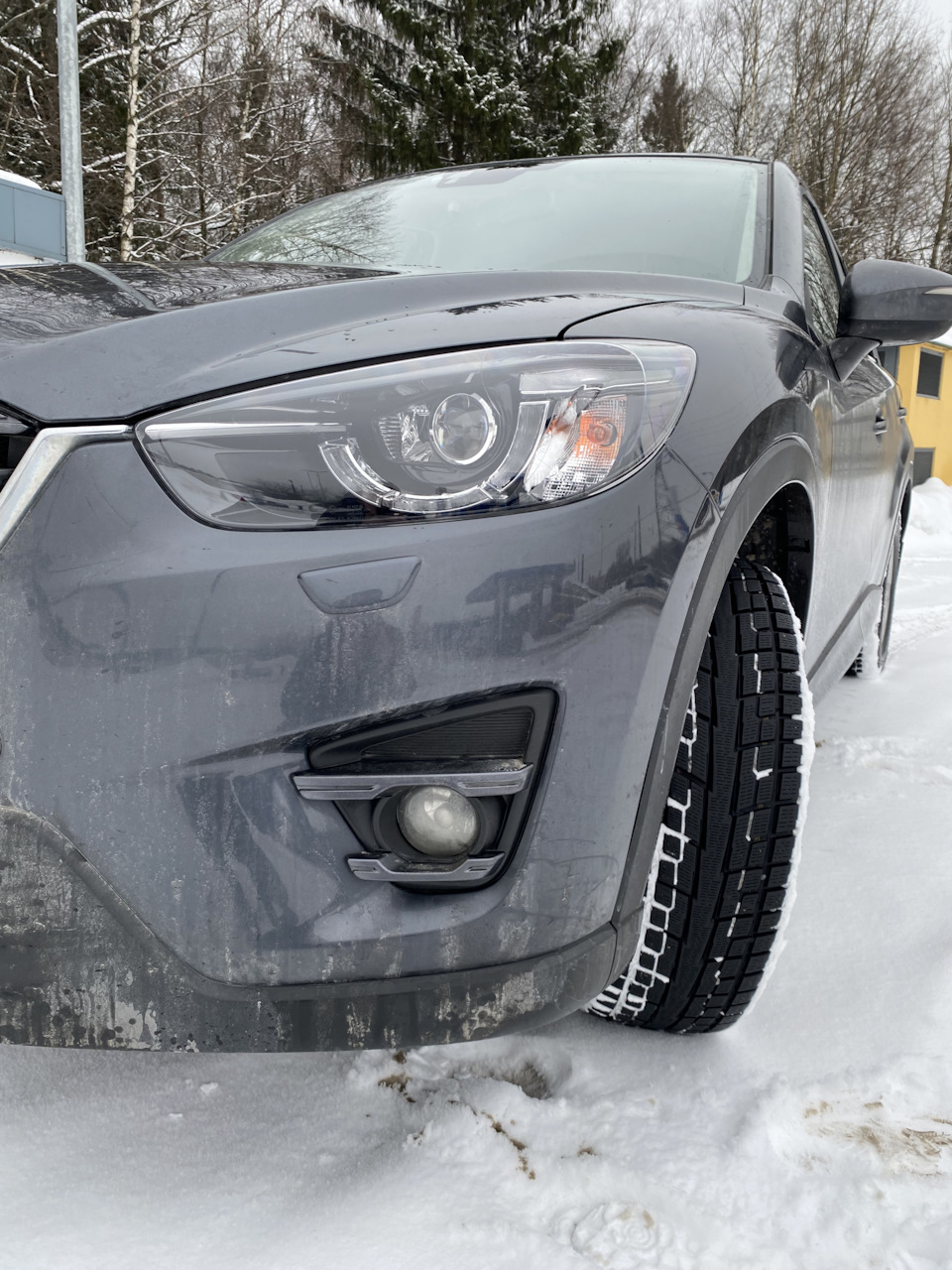 защита фар — Mazda CX-5 (1G), 2 л, 2016 года | визит на сервис | DRIVE2