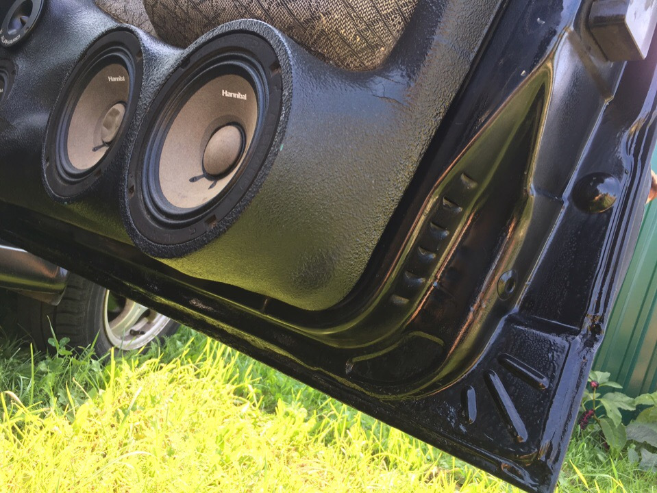 Удаление ржавчины с дверей и порогов ч2 покраска — Lada 2114, 1,5 л ...