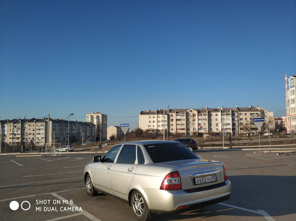 Лип спойлер на Приору. Стоит ли? — Lada Приора седан, 1,6 л, 2015 года ...