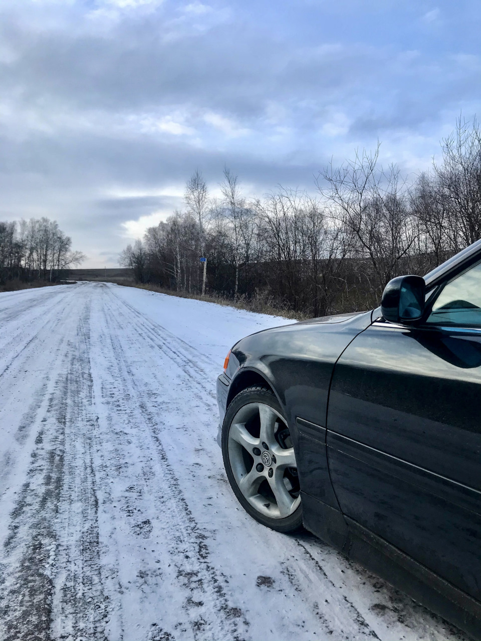 35 Выпал снег ❄️ фото на телефон 📱 — Toyota Chaser (100), 2,5 л, 1997 года  | фотография | DRIVE2