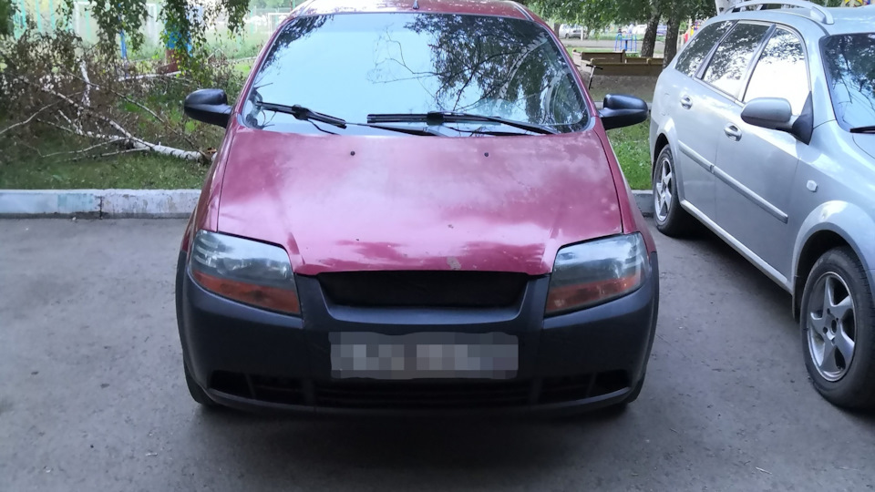 Греются передние диски — Chevrolet Aveo 5-door (1G), 1,2 л, 2004 года ...
