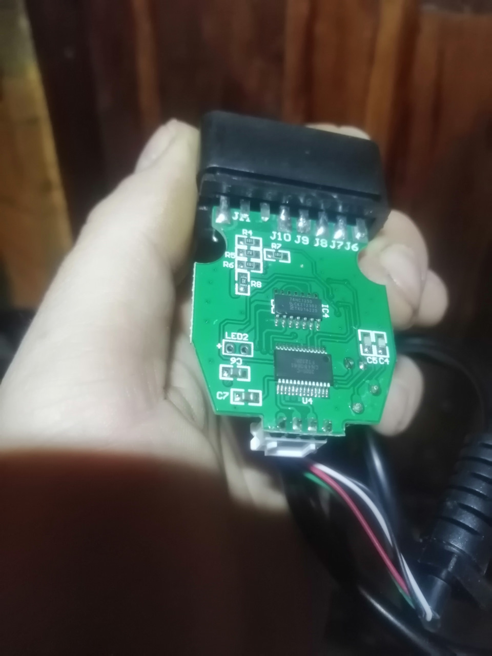 Модернизация шнура VAG K+CAN — Hyundai Tucson (JM), 2 л, 2006 года ...