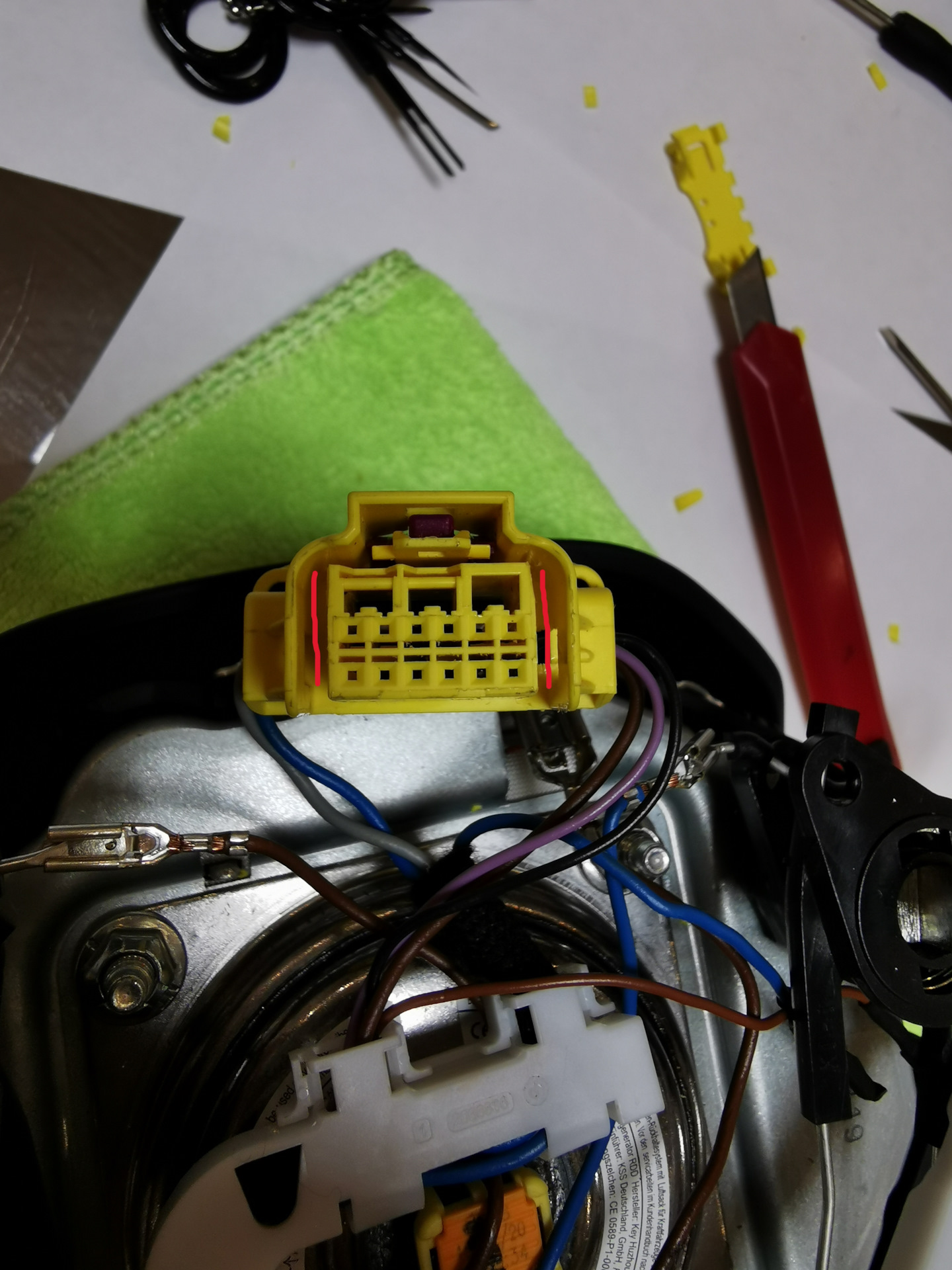 Замена кнопочного руля на сенсорный (инструкция) — Volkswagen Touareg ...