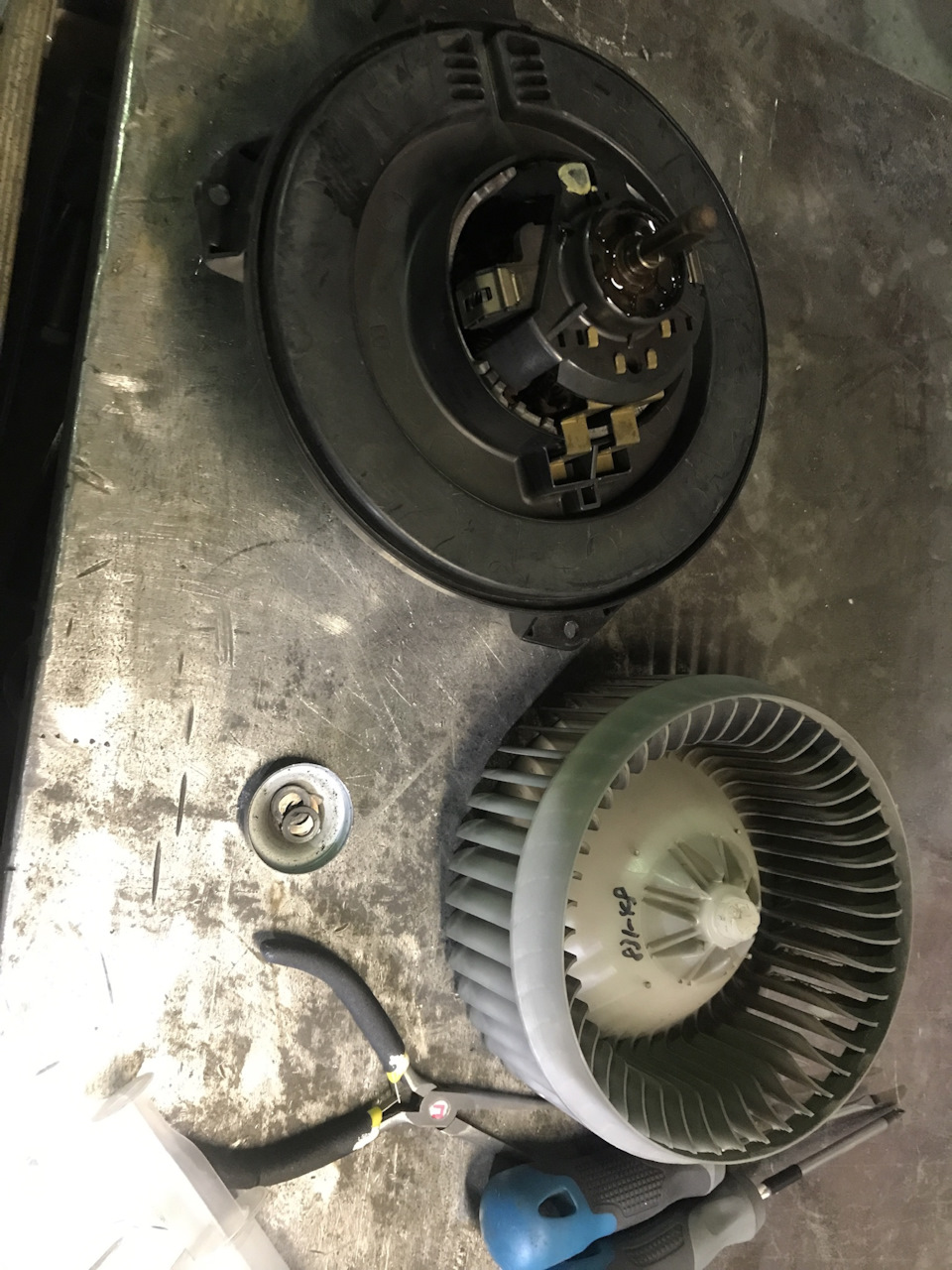 Ревизия моторчика печки Прадо 120 — Toyota Land Cruiser Prado 120 ...