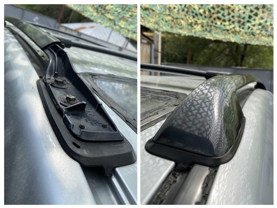 ⚙️Заглушки рейлингов — Toyota RAV4 (II), 2 л, 2001 года | аксессуары ...