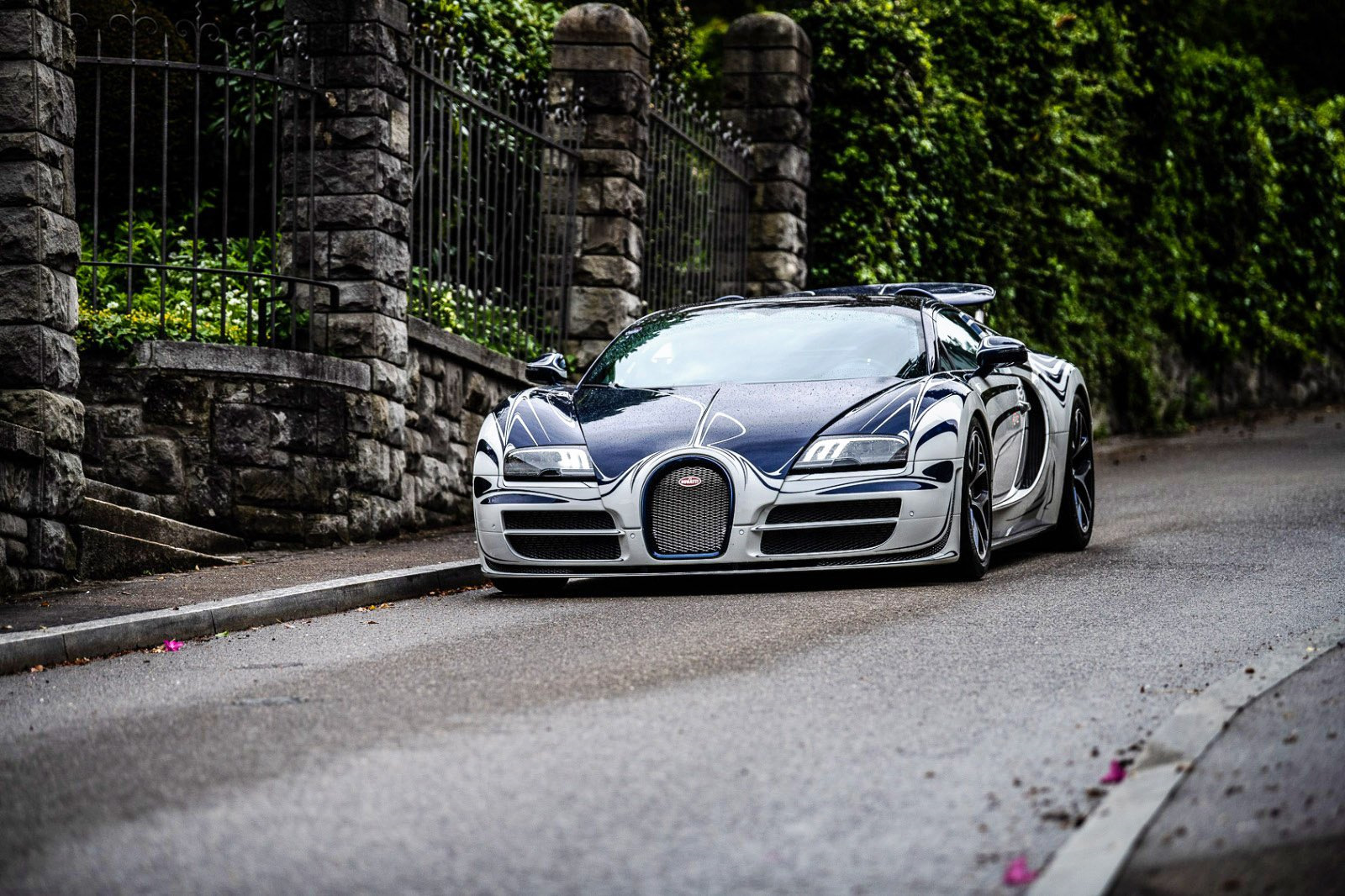 Veyron Grand Sport Vitesse l'or Blanc.