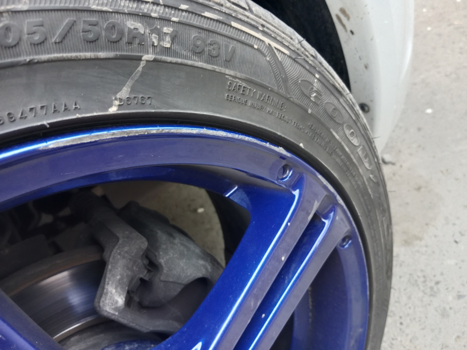 Поцарапали диск во дворе — Lada Vesta SW, 1,6 л, 2019 года | наблюдение ...