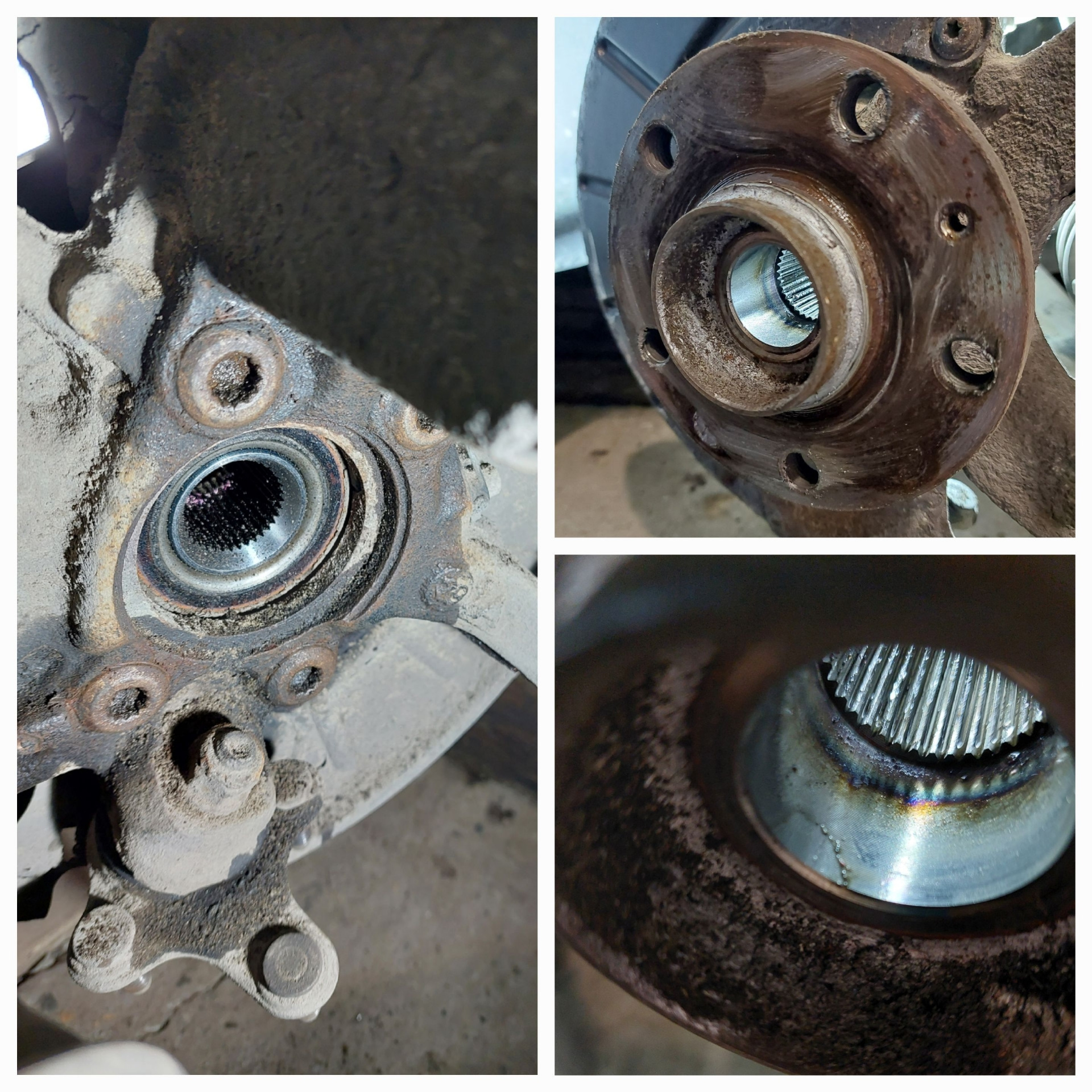 Замена переднего подшипника ступицы на Volkswagen Passat B5