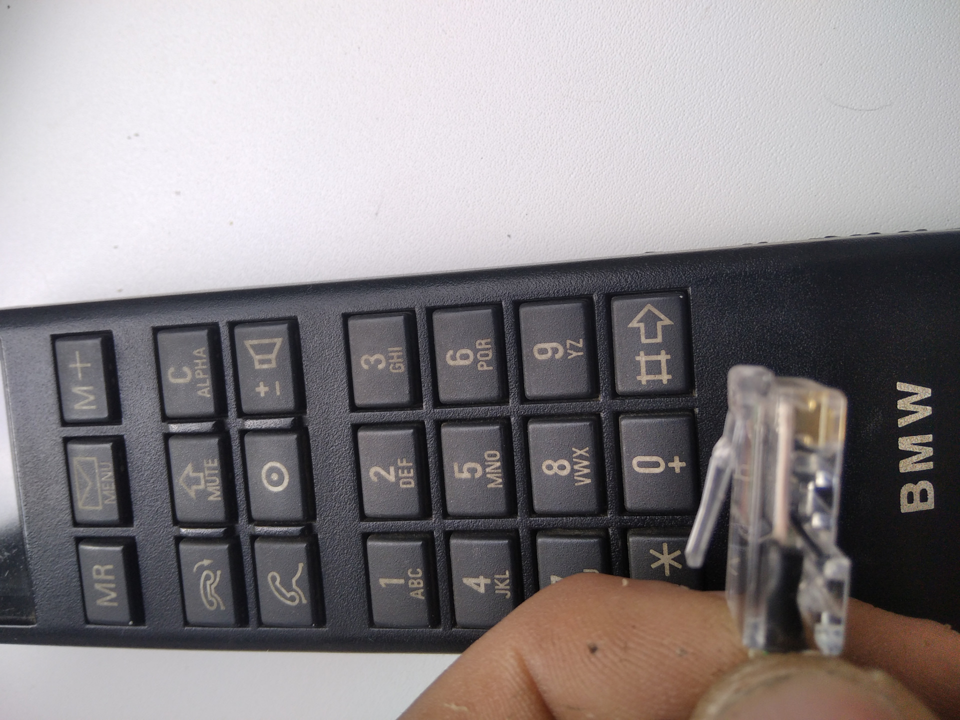 Замена коннектора телефона — BMW 5 series (E39), 2,5 л, 1996 года ...