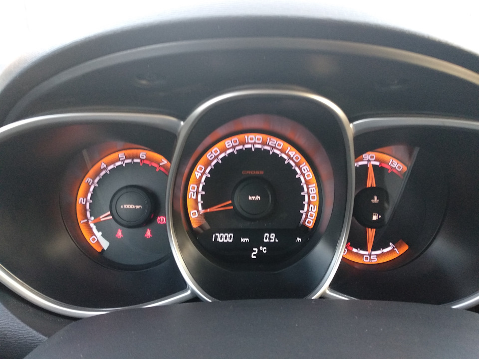Утром. — Lada Vesta Cross (1G)