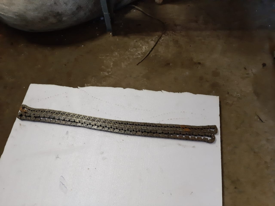 Замена цепи грм. — SsangYong Actyon (2G), 2 л, 2012 года | плановое ТО ...