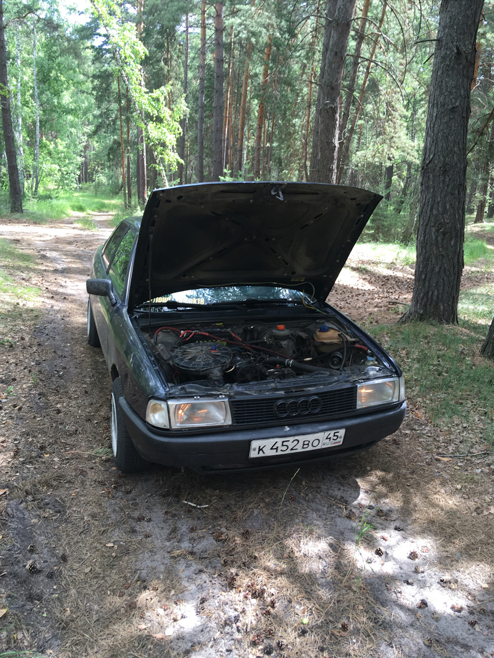 Чёрная полоса, БПАН Авдотья — Audi 80 (B3), 9,9 л, 1987 года | просто так |  DRIVE2