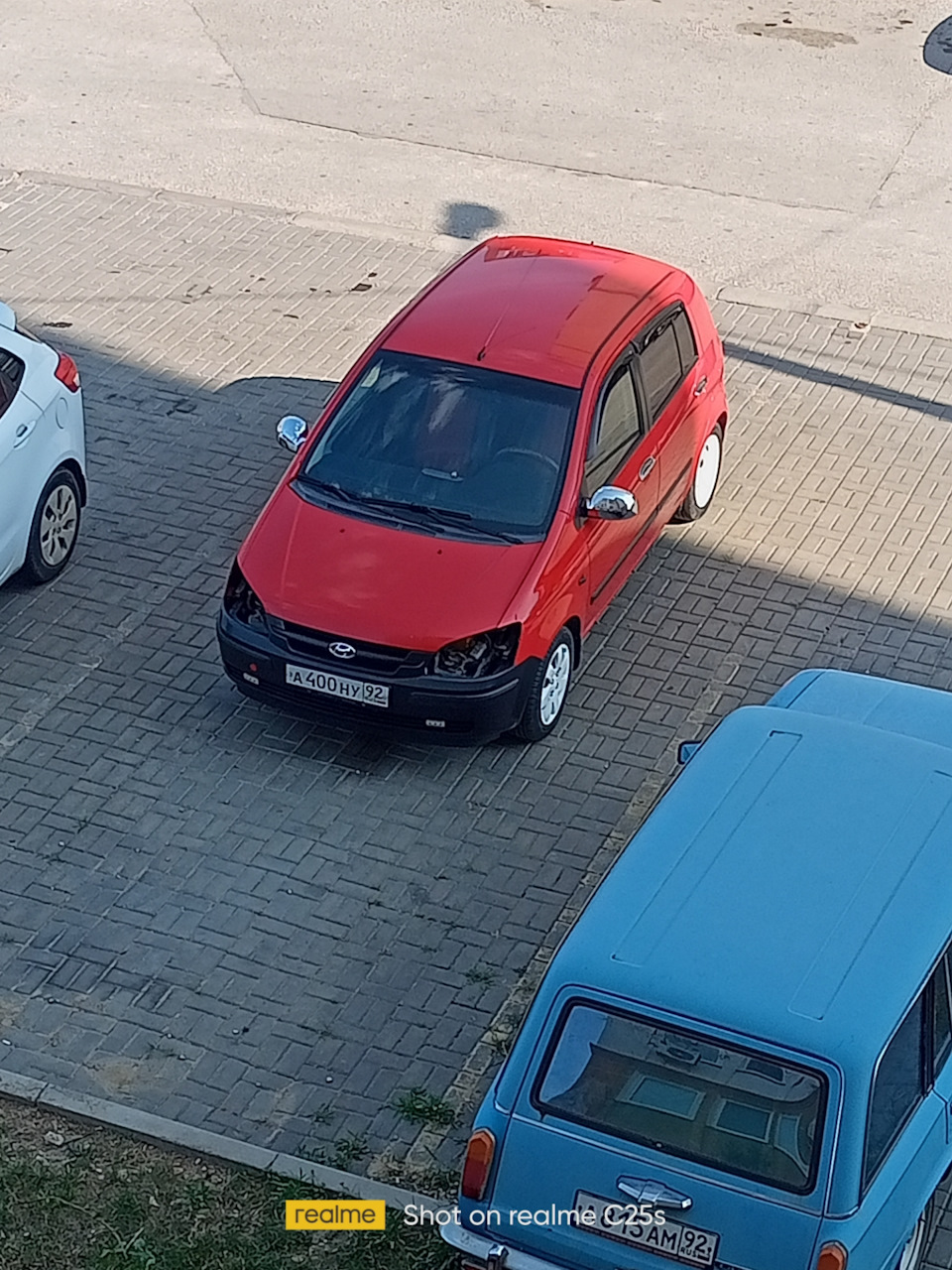 фары😁 — Hyundai Getz, 1,3 л, 2003 года | просто так | DRIVE2