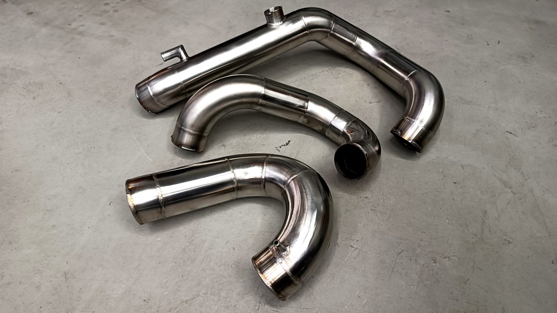 Новые Custom intake pipes из нержи. Красота и эффективность. — Audi 100  (C3), 2,2 л, 1990 года | тюнинг | DRIVE2