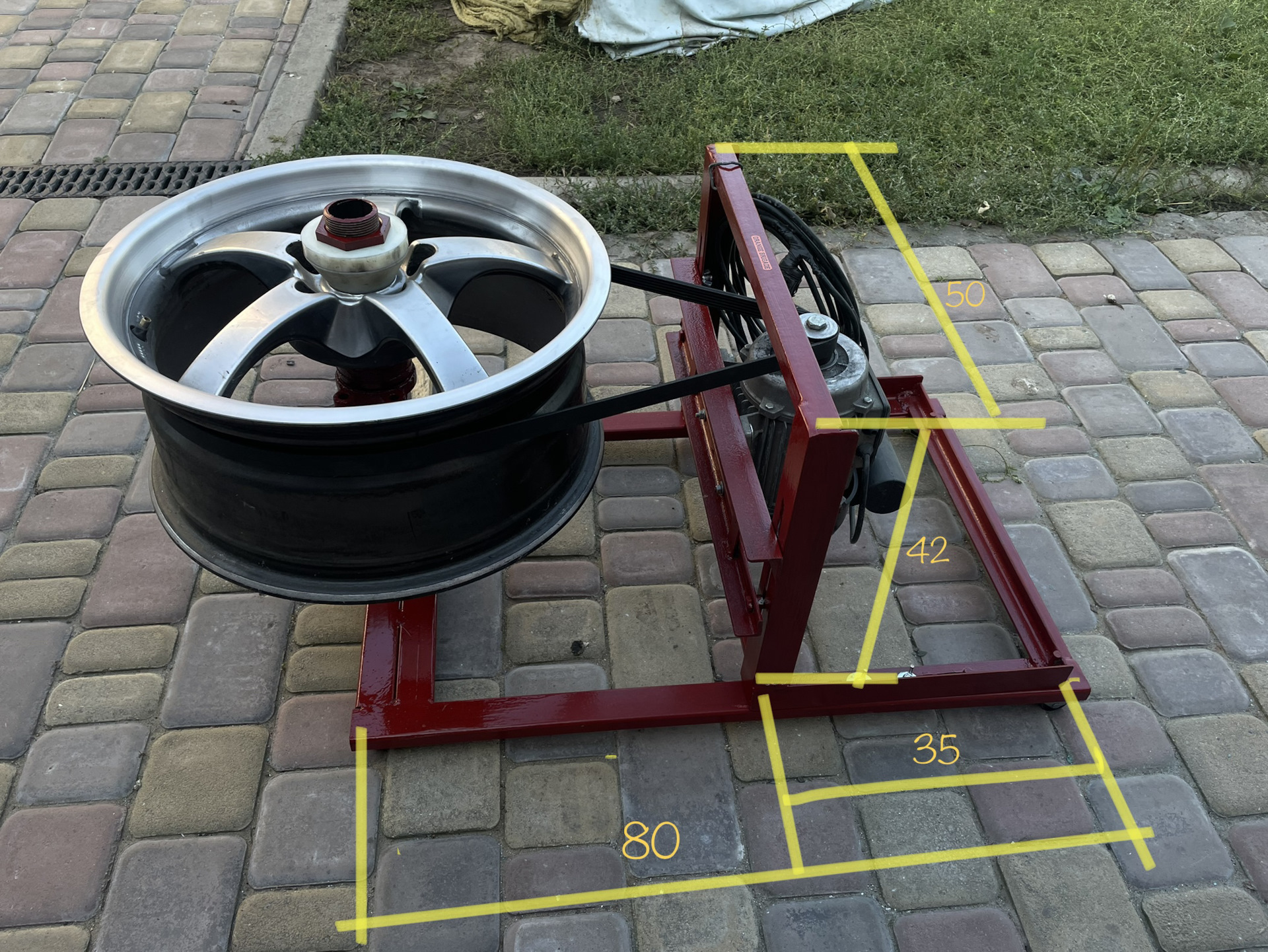 Станок для полировки дисков — Volkswagen Golf Mk4, 1,6 л, 2002 года ...