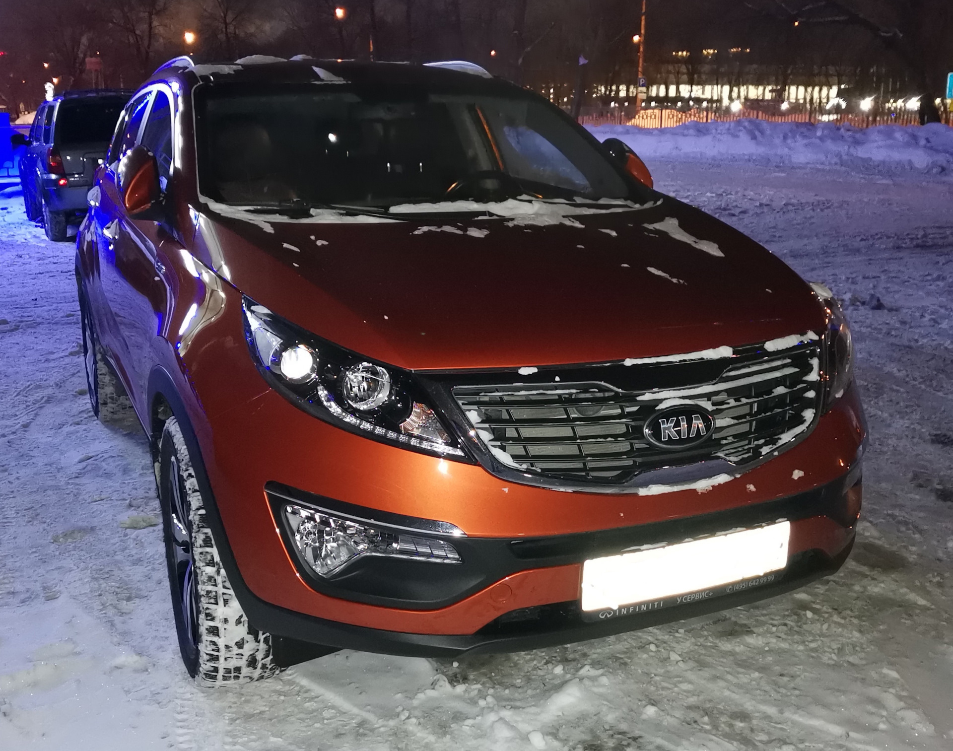 Ремонт после ДТП — KIA Sportage (3G), 2 л, 2012 года | кузовной ремонт |  DRIVE2