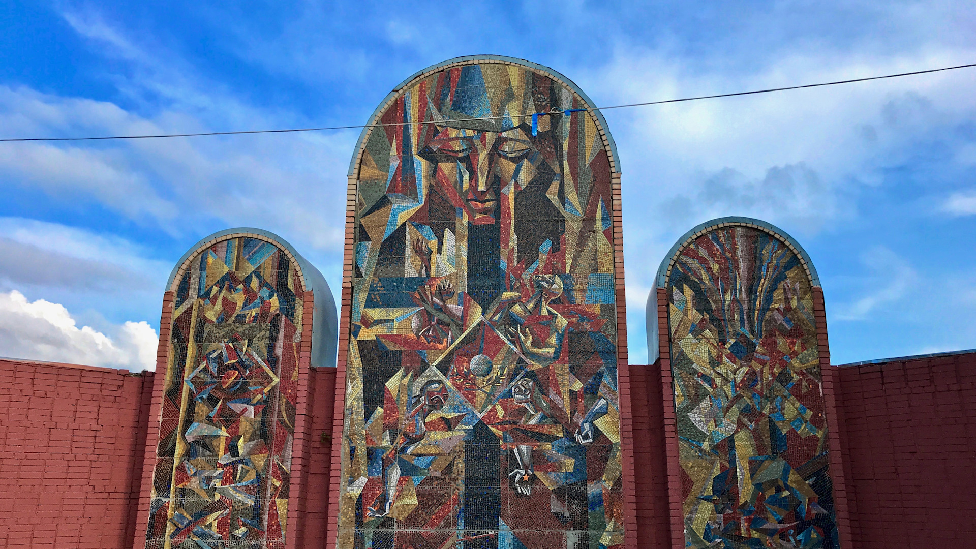 Скопин достопримечательности. Скопин. Пирамида в городе Скопин.