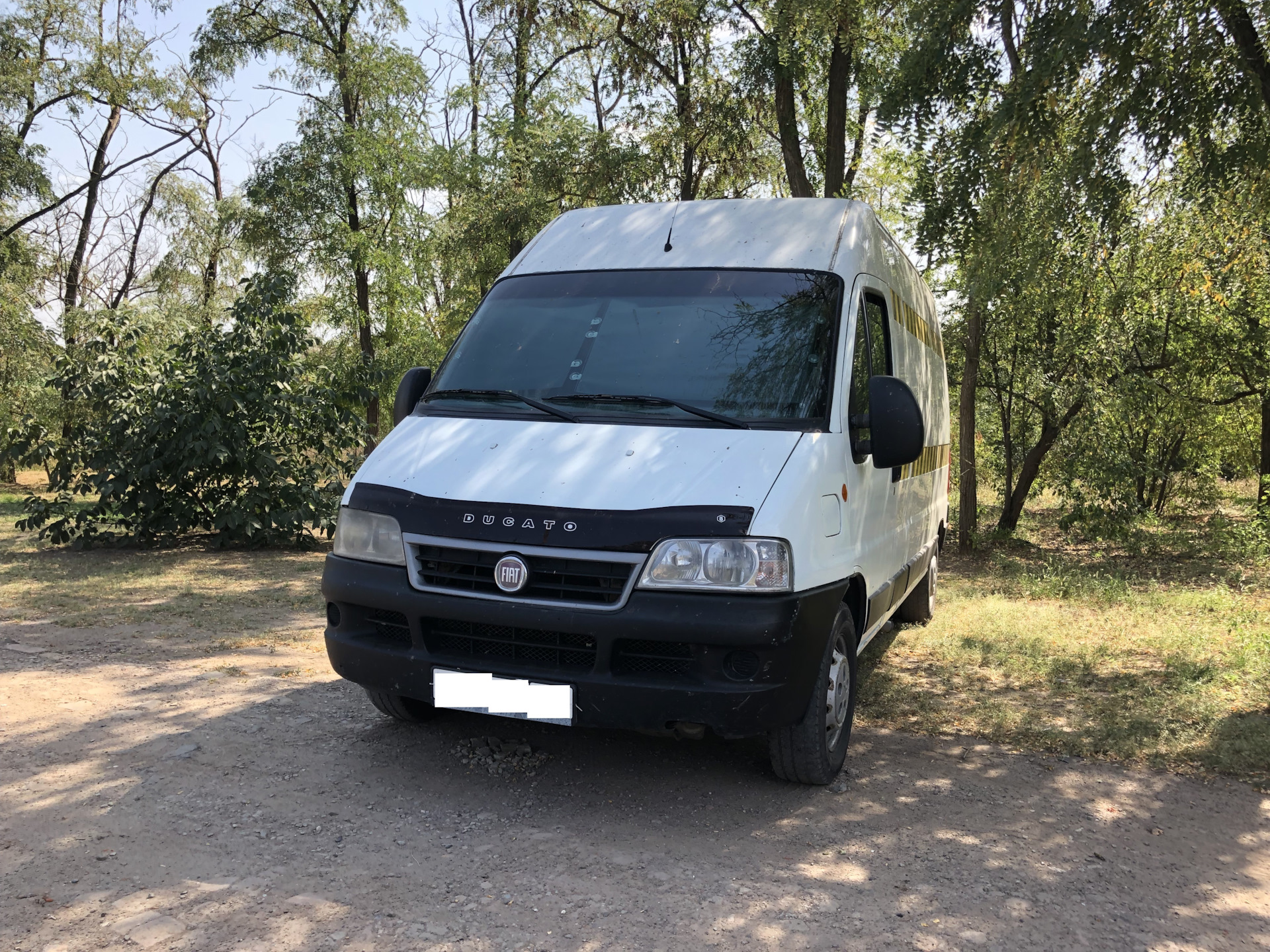 Шторки на лобовое стекло "Иранская тонировка" — FIAT Ducato III, 2,3 л ...