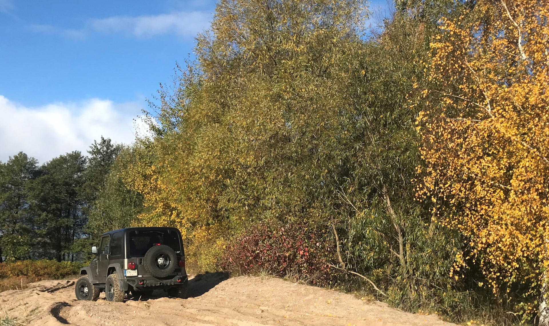 Кузовной ремонт (Тайваньское крыло). — Jeep Wrangler (TJ), 2,4 л, 2005 года  | кузовной ремонт | DRIVE2