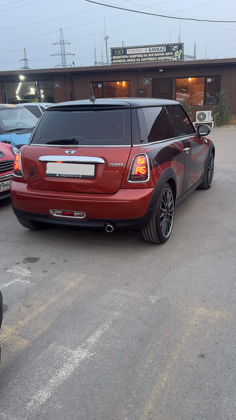 Мини Купер задние фонари — MINI Cooper Mk II, 1,6 л, 2012 года | аксессуары  | DRIVE2