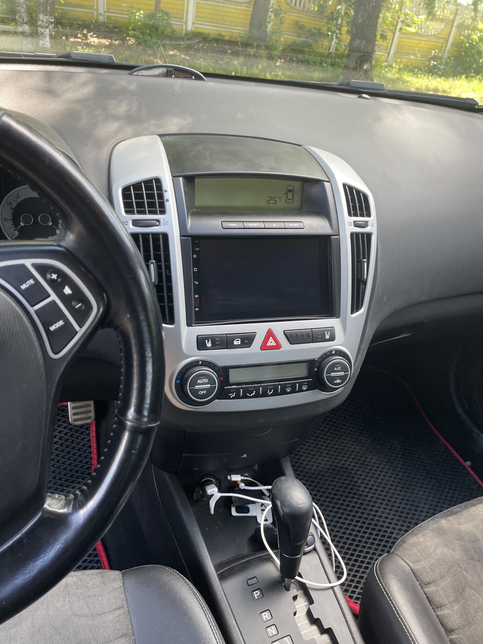 Новая магнитола — KIA Ceed (1G), 1,6 л, 2008 года | автозвук | DRIVE2