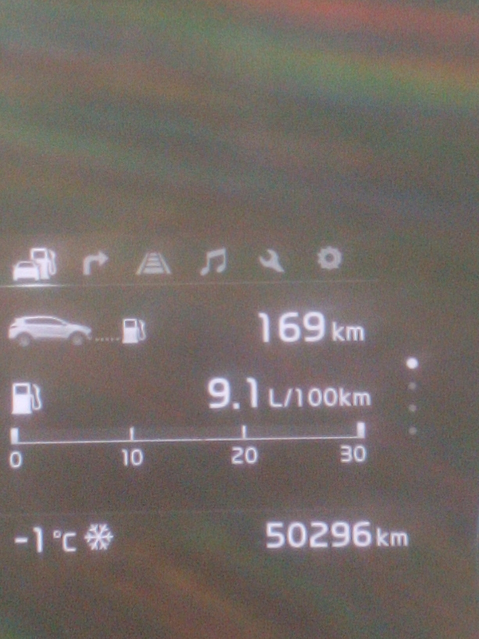 И снова про средний расход топлива. — KIA Sportage (4G), 2 л, 2018 года ...